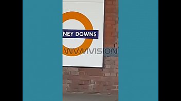 Preview 4 of Alura Jenson And Jewels Jade - Hackney Downs  man clarting fucking at train station WVMVISION