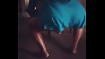 Preview 2 of Audojmnu Wiuy Bik - black ass twerk in short dress