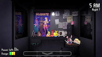 Preview 4 of Blatant Xxxhdvidoe - Five Nights At Fuzzboobs| 4/20 Without Running Out Of Power!