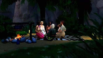 Preview 4 of Polis Milf Sex - SIMS 4: The Two Commandments - a Parody