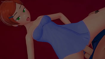 Preview 2 of Bal Ganesh - Gwen termino su ducha y se quita la toalla para follar (versi&oacute_n adulta)