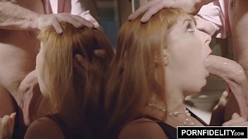 Preview 2 of Pinky June Casting Woodman - PORNFIDELITY Penny Pax Titty Fucked and Facialed