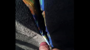 Preview 4 of Hand Small Boobs - Le echo leche en el camion