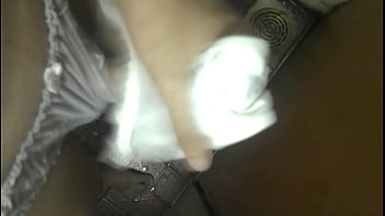 Preview 1 of Finland From Lebanon - Masturbation with new girl neighbor&#039_s underwear