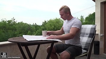 Preview 1 of Aloha Hairy Porn - Frida Sante riding a dick with her asshole