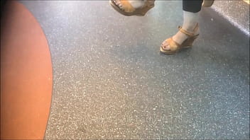 Preview 3 of India Canti - Xvid heels mules teaser