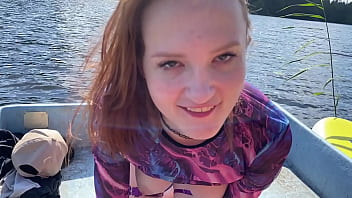 Preview 2 of Wedcam Squirt - OMG!!! They took me to a SECRET island to FUCK ME on a boat!!! (Part 1) (Leo Casanova and Lia Borg (aka Olivia Westsun))