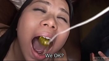 Preview 2 of Xxx Girl Big Vedo - Subtitled CMNF bizarre JAV throat and nipple teasing