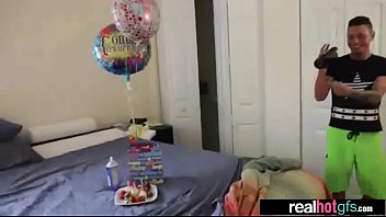 Preview 1 of Xxx Yesss Teen - (layla london) Horny Real GF Enjoy Hard Sex On Tape clip-20