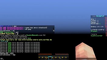 Preview 4 of Sara Jay Leather - MINECRAFT HG COM UM BISCOITO !