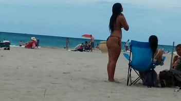 Preview 3 of Twoosexxyz - Sluts at the beach getting cocks hard