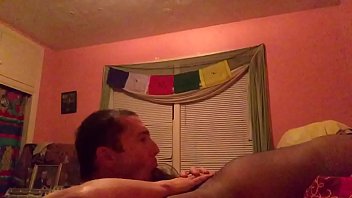 Preview 3 of Dove Cameron Sex6 - Me sucking and swallowing another black Grindr hookup cock