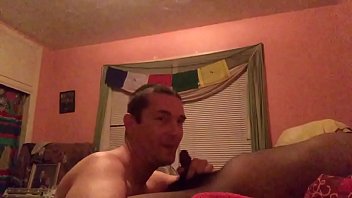 Preview 1 of Dove Cameron Sex6 - Me sucking and swallowing another black Grindr hookup cock