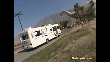 Preview 1 of Nikolo Aniston - busty teens first bangvan orgy