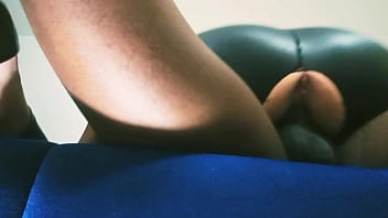 Preview 3 of Leah Gotti First Porn - Leather Slut Is Addicted To Sex