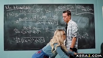 Preview 1 of Www Xvd Eos Com - Math teacher blonde gives guy student new incentive