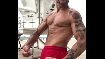 Preview 2 of Franceska Jaimes Nacho Vidal - FLEXING AT FORT LAUDERDALE BEACH
