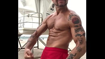 Preview 3 of Franceska Jaimes Nacho Vidal - FLEXING AT FORT LAUDERDALE BEACH
