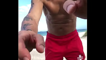 Preview 4 of Big Dick Men Massage Girl - BEACH BODY BRO