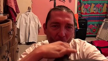 Preview 4 of 54years Old Porn - Me sucking a fat Latin cock and tasting his load