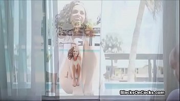 Preview 2 of Young Storexxx - Ebony bikini babe sucking dick