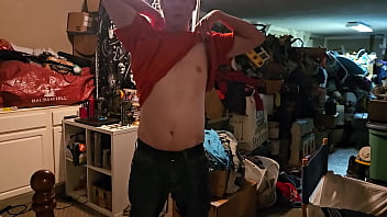 Preview 1 of Findchubby Teen Tubes - My buddy watched me jack off and started sucking