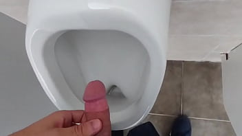 Preview 2 of Sonets Waif - turkish teen public urinal pissing