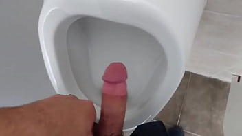 Preview 4 of Sonets Waif - turkish teen public urinal pissing