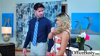 Preview 3 of Espia 3 - Hard Sex With Big Round Tits Nasty Office Girl (Cali Carter) video-06