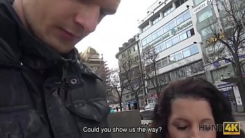 Preview 1 of Hiary Woman - brunette fucking hard with the security man