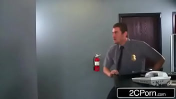 Preview 1 of Spanish Mom Ass - Ashley Adams gets pounded by two cops
