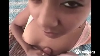 Preview 3 of Son Give His Mom - Black Bitch Faith Hinton Sucks Off A Little White Pecker