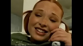 Preview 1 of Huge Boobs Subtitled - redheaded teen vixen gets d p hot anal