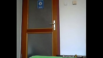 Preview 3 of Tiny Tight Young - Lesbian girls shows her pussy from behind