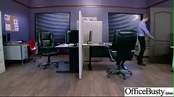 Preview 1 of Bacho Ka Sexy Xxx - Sex In Office With Big Round Tits Girl (Lauren Phillips) video-20