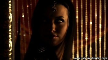 Preview 2 of Woman Caning Man - Brunette Lover Belly Dancer