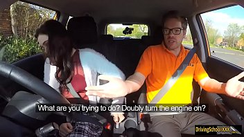 Preview 1 of Mick Blue Anal Virgin - Lola Fae fucked by driving instructor
