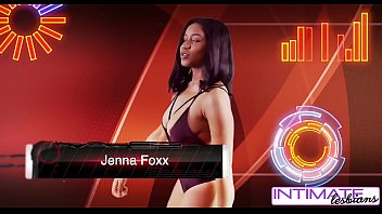 Preview 1 of Deepthroat Messy Asian Puke - Check out Savana Styles &amp_ Jenna Foxx in this naked wrestling match