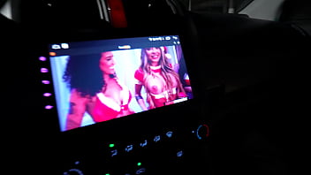 Preview 2 of Mom Sex Son Blackmail - Luiza Marcato Ass Obliteration In A Car