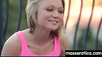 Preview 3 of Maid Caught Dick Flash - Young girl has session with nasty lesbian 14
