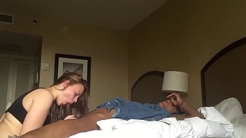 Preview 1 of Indean Mom Son Video - Horny White Chick Using Black Cock for Her Pleasure