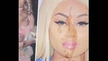 Preview 3 of Affaor - Blac Chyna Cum Tribute 1