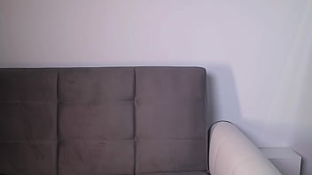 Preview 4 of Christy Mack Pussy Spreading - Beauty in a denim skirt showed her ass with a toy inside