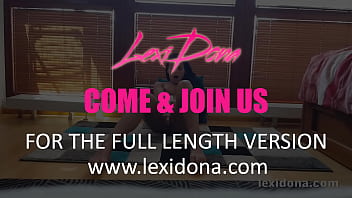 Preview 4 of Long Hair Boy Fucks Yaoung Girl - LexiDona - Sensitive Day