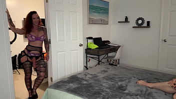 Preview 1 of Hustler Barely Legal 50 - Muscle Mommy Fucking Another Muscle Mommy With a Strap-On