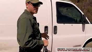 Preview 1 of Jepan School - Police uniform threesome Hot Latina Strip-Searched and Fucked
