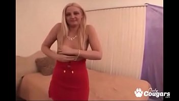 Preview 2 of Cumming Over Her Jeans - Ariel Summer Fingers Her Pussy Under Fishnet Pantyhose