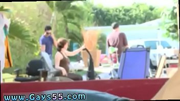 Preview 3 of Cayenne Klein Pissing - Out in public gay porno videos and nude men erections in this week