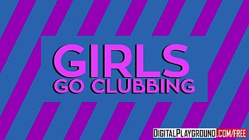 Preview 1 of School Vedio Sex - DigitalPlayground - Girls Go Clubbing Adria Rae and Natalia Starr and Tony Martinez
