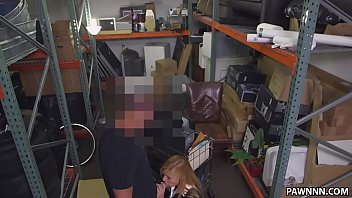 Preview 3 of Video Cewe Bandung - Blonde MILF Banged in the PawnShop - XXX Pawn